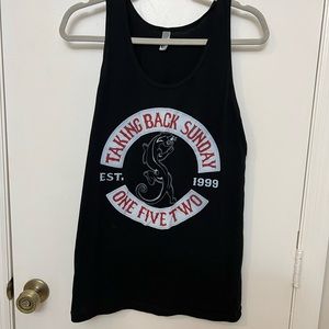 Taking Back Sunday tank top